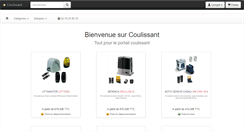 Desktop Screenshot of coulissant.com